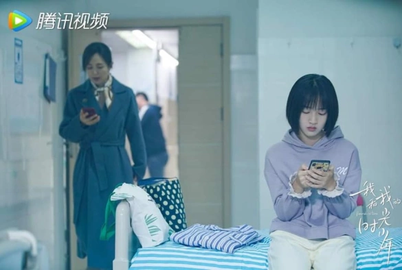 Кадр из дорамы Расцвет во времени