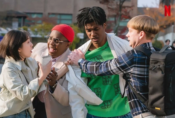 Кадр из дорамы Оно того не стоит