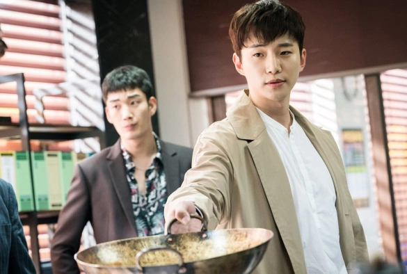 Кадр из дорамы Вок любви