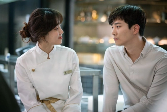 Кадр из дорамы Вок любви