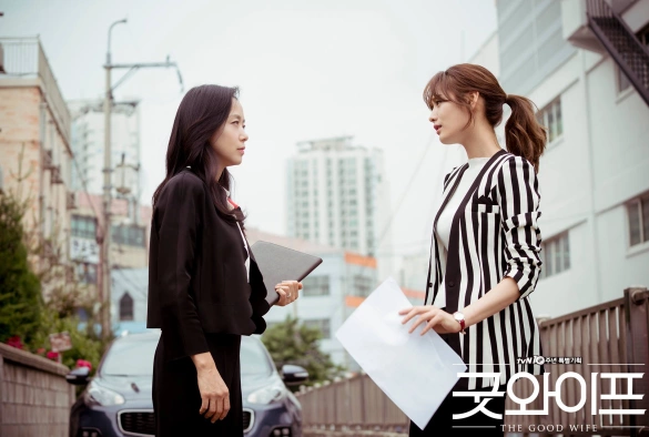 Кадр из дорамы Хорошая жена