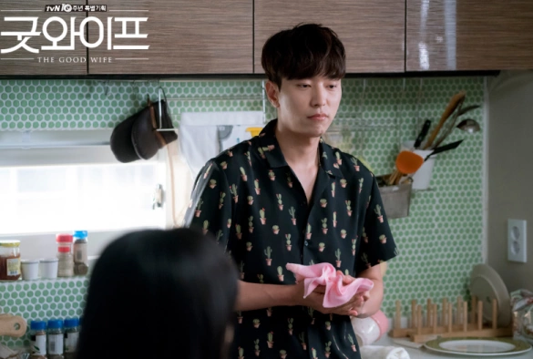 Кадр из дорамы Хорошая жена