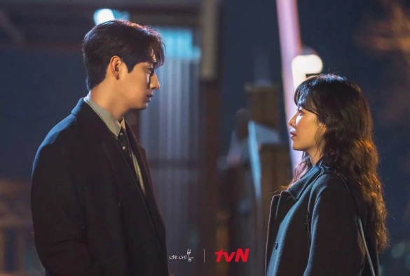 Кадр из дорамы Ты моя весна