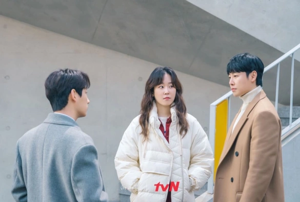 Кадр из дорамы Ты моя весна