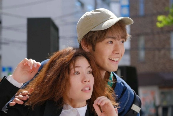 Кадр из дорамы Она была прекрасна (японская версия)