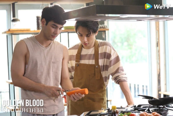 Кадр из дорамы Золотая кровь