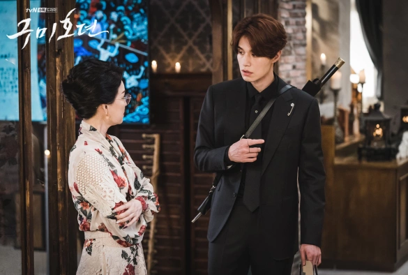 Кадр из дорамы Сказание о Кумихо 1 сезон