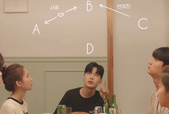 Кадр из дорамы Романтика наоборот