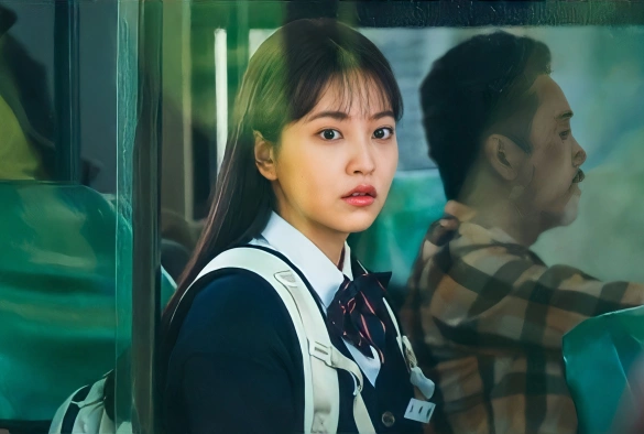 Кадр из дорамы День рождения в печали