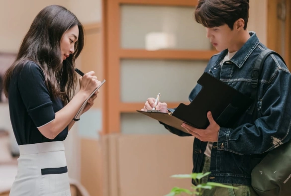 Кадр из дорамы Приморская деревня ЧаЧаЧа