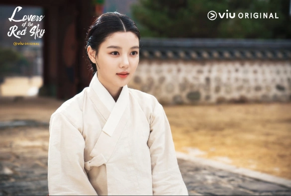 Кадр из дорамы Алые небеса