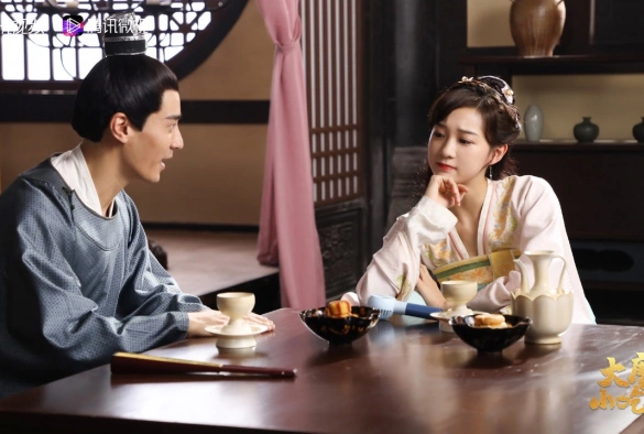 Кадр из дорамы Гурман династии Тан