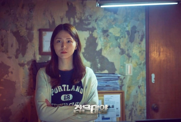 Кадр из дорамы Чёрное солнце