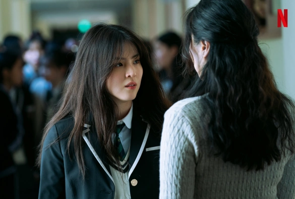 Кадр из дорамы Во имя мести