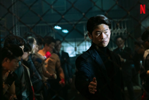 Кадр из дорамы Во имя мести