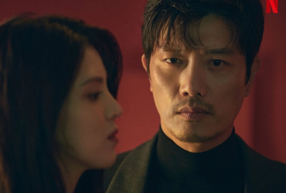 Кадр из дорамы Во имя мести