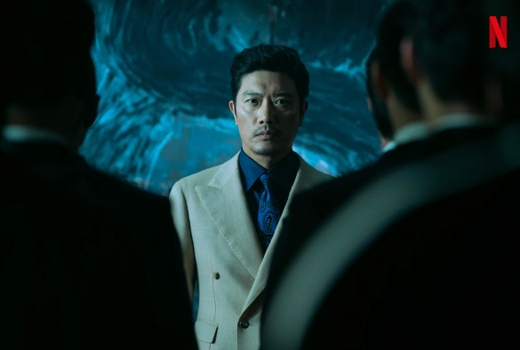 Кадр из дорамы Во имя мести