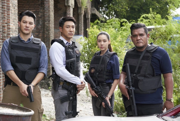 Кадр из дорамы Игра с законом