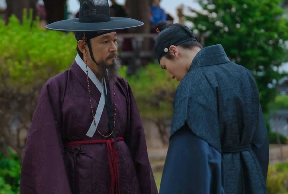 Кадр из дорамы Сказание о тайном королевском инспекторе и Чо И