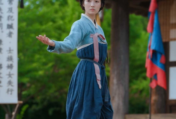 Кадр из дорамы Сказание о тайном королевском инспекторе и Чо И