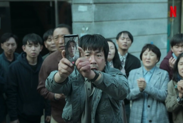 Кадр из дорамы Зов ада 1 сезон