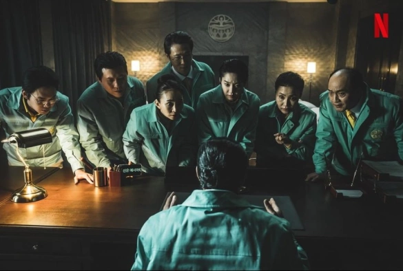 Кадр из дорамы Зов ада 1 сезон