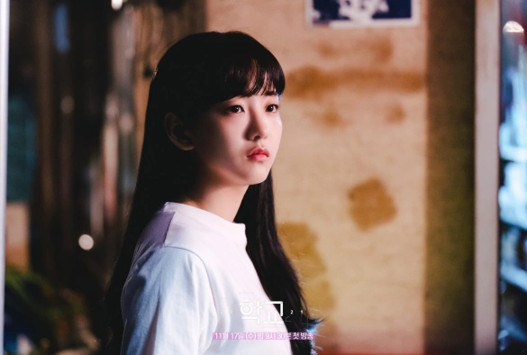 Кадр из дорамы Школа 2021