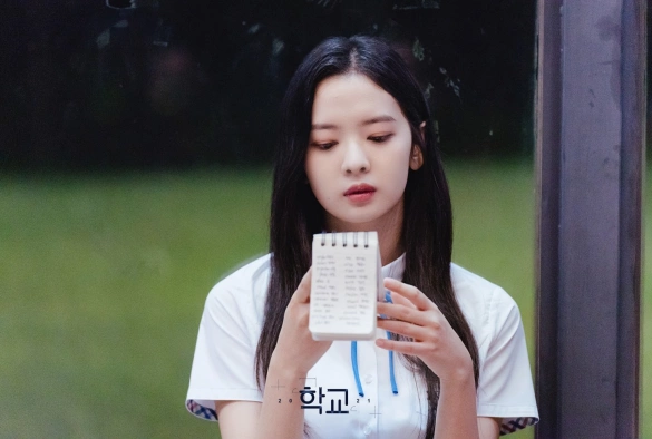 Кадр из дорамы Школа 2021