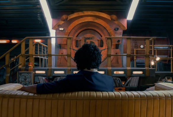 Кадр из дорамы Ковбой Бибоп