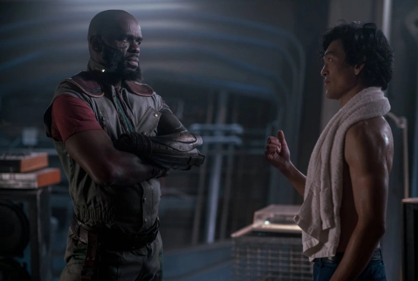 Кадр из дорамы Ковбой Бибоп