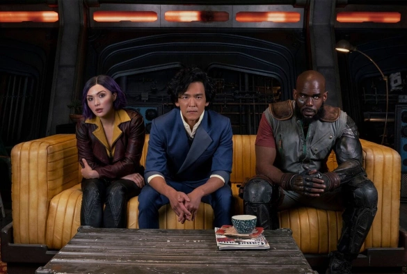 Кадр из дорамы Ковбой Бибоп