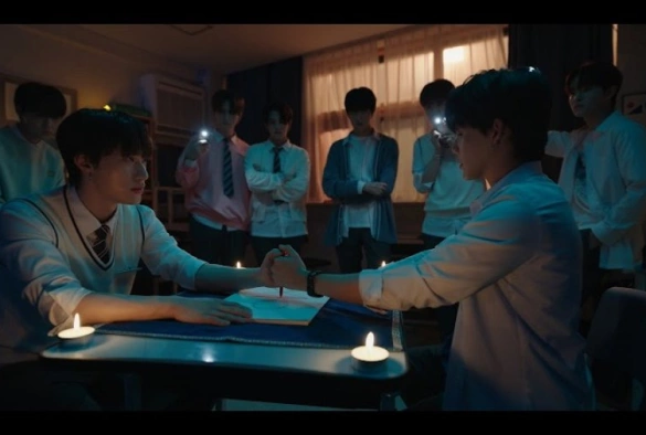 Кадр из дорамы Загадочный класс