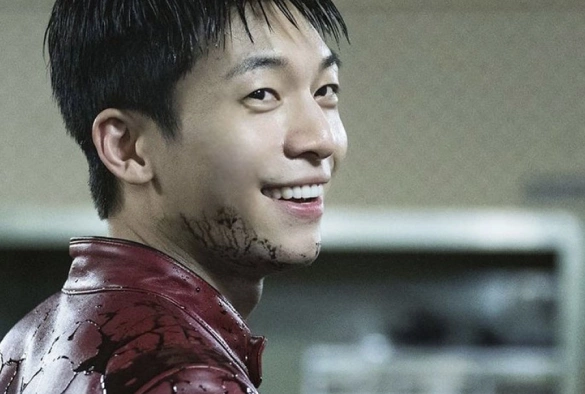 Кадр из дорамы Плохой и сумасшедший