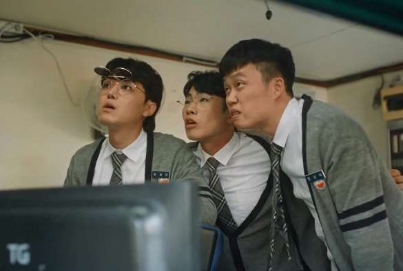 Кадр из дорамы Взрослый стажёр