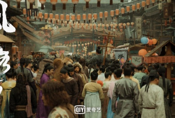 Кадр из дорамы Ветер Лояна