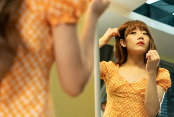 Кадр из дорамы Тень красоты