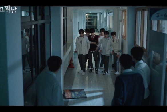 Кадр из дорамы Загадочный класс