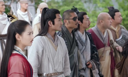 Меч небес и сабля дракона 45 серия