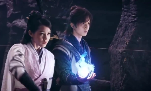 Расколотая битвой синева небес 12 серия