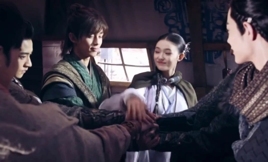 Расколотая битвой синева небес 14 серия