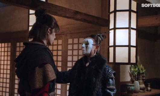 Расколотая битвой синева небес 27 серия