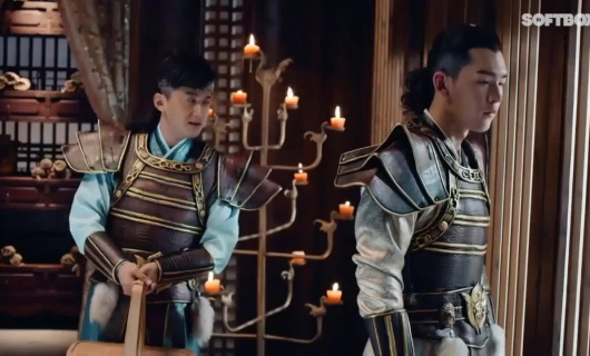 Расколотая битвой синева небес 35 серия