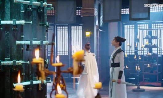 Расколотая битвой синева небес 39 серия