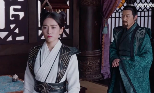 Расколотая битвой синева небес 40 серия