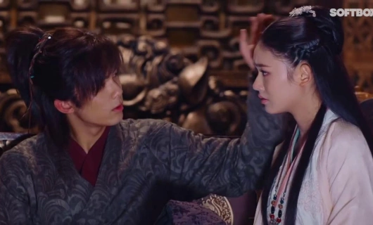 Расколотая битвой синева небес 44 серия