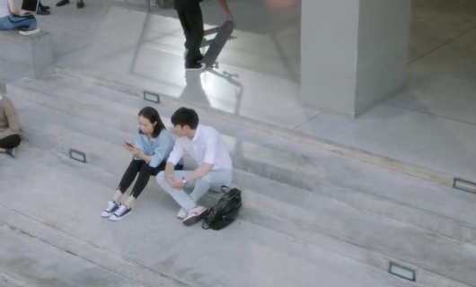 Лунный свет и Валентин 7 серия